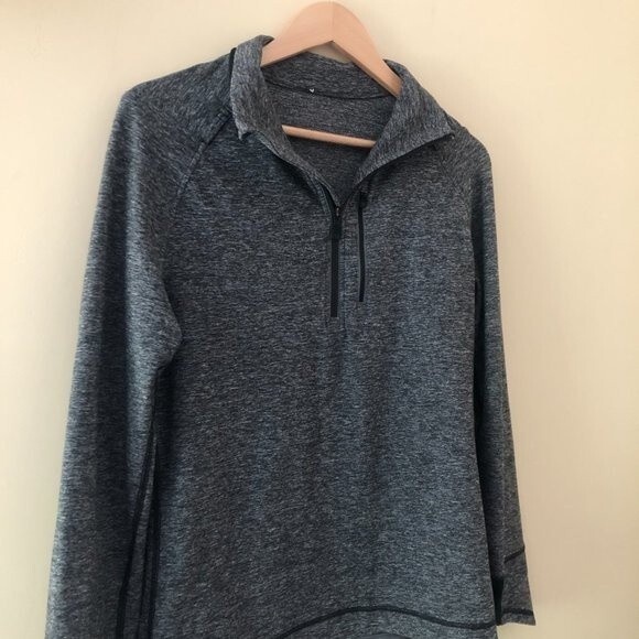 lululemon athletica Tops - Lululemon Pullover Dark Gray size S